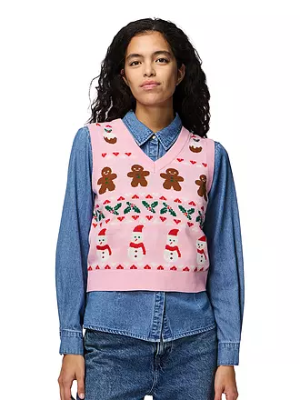 PIECES | Pullunder PCJOLLY XMAS
Marke: PIECES
Farbe: rosa
Kategorien: Moda,Mujer
Largo de la manga: sin mangas
Escote: Cuello en V
Material: Poliacrílico / Acrílico,Punto
Diseño: Estampado completo
Corte (Prenda exterior): Regular |